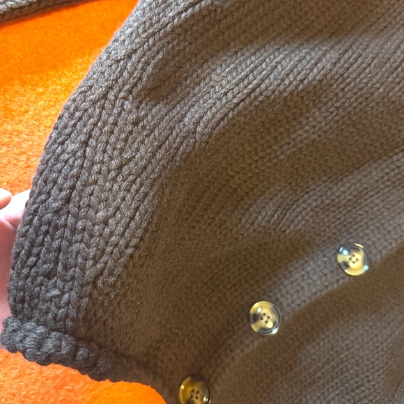 Zara chocolate brown oversized touch of wool chunky jacket made in EU NWT - Picture 10 of 13